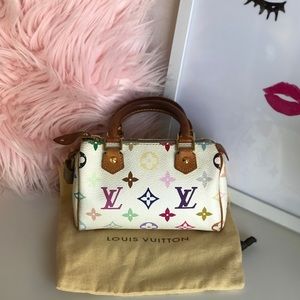Authentic Louis Vuitton mini multicolored bag